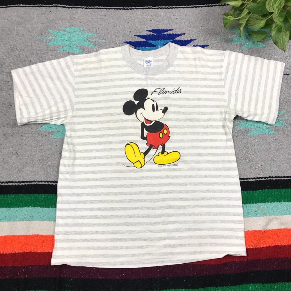 VTG Velva Sheen Mickey Mouse Men’s Shirt Sz. XL